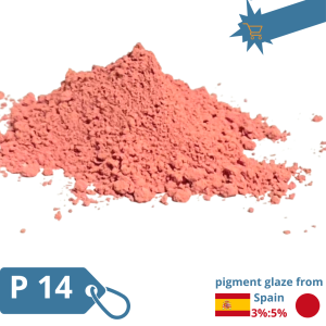Pigment glaze from Spain - Red- P14 (1kg)