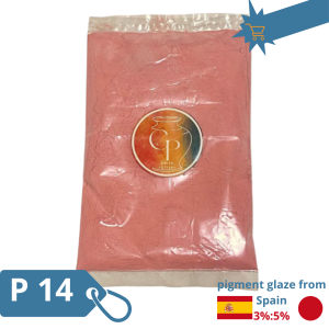 ⁦⁦Pigment glaze from Spain - Red- P14⁩ (250g)⁩⁩